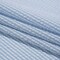 1 Yard Light Blue and White Candy Striped Polyester and Cotton Seersucker